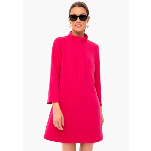 TUCKERNUCK Fuchsia Stretch Crepe Avery Dress XL - Picture 1 of 16